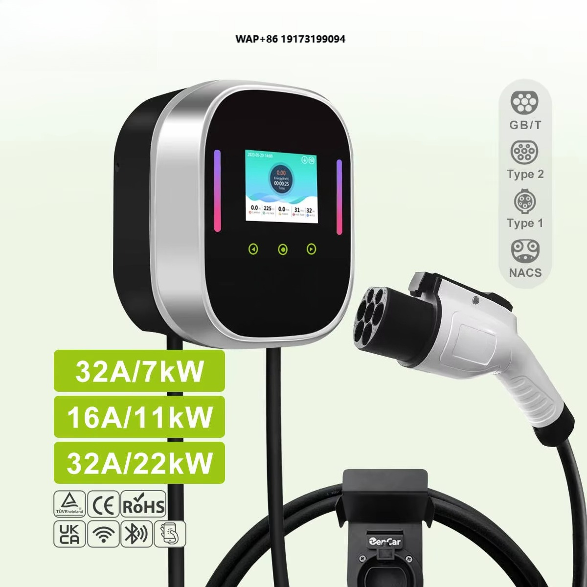 Ev Charger Wallbox - Carregador Inteligente para Veículos Elétricos (EV)