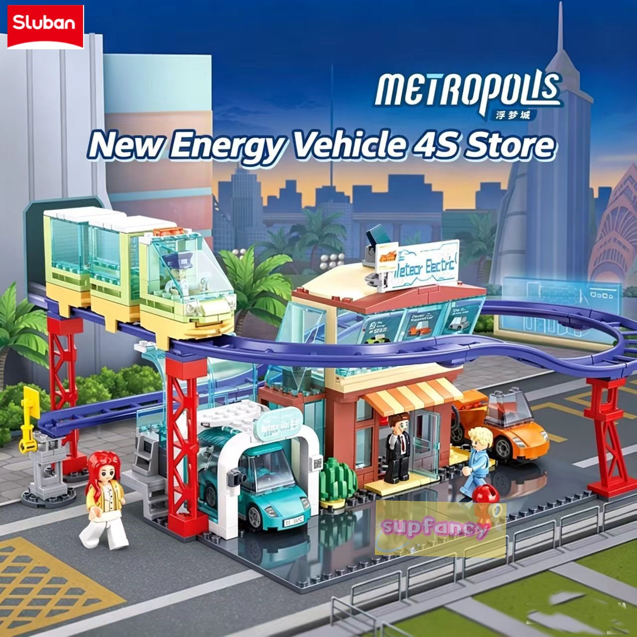 Renewable Energy Kids - Sluban 379 Peças Blocos de Montar