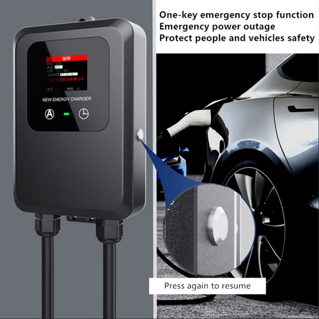 Carregador EV 32A-24A-16A-8A 7 - Ev Charger Wallbox avaliação e preço